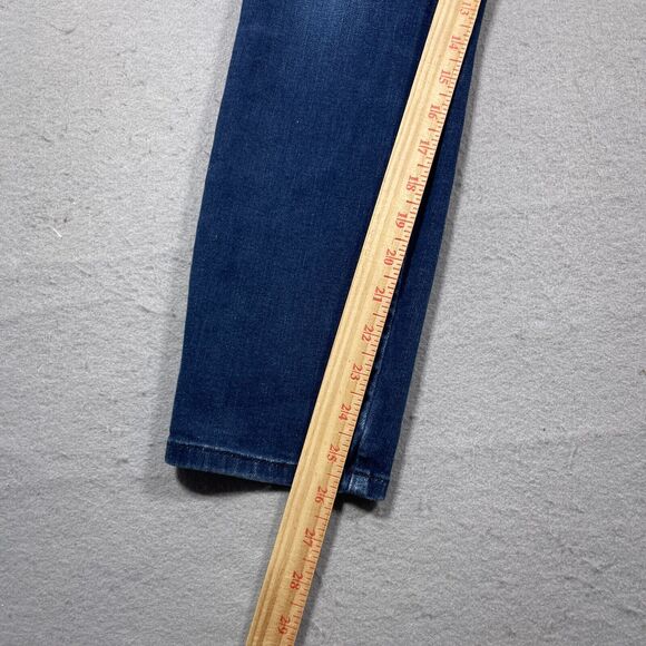 NYDJ Not Your Daughters Jeans Size 10 Womens Ami Ankle Mid Rise Blue Denim‎ - Picture 3 of 11